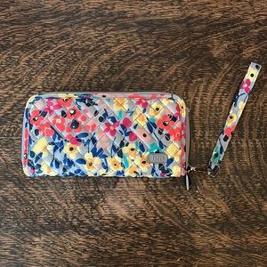 Lug Handspring RFID Wallet - Wildflower Multi